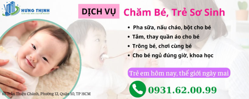 Hình ảnh dịch vụ chăm sinh chăm bé