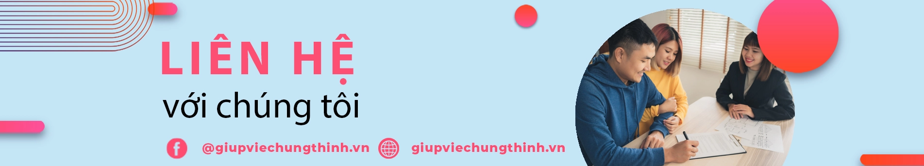 Liên hệ Giúp việc Hưng Thịnh